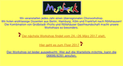 Desktop Screenshot of mundwerk-roellshausen.de